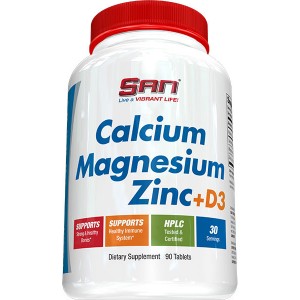 Calcium Magnesium Zinc + D3 (90таб)